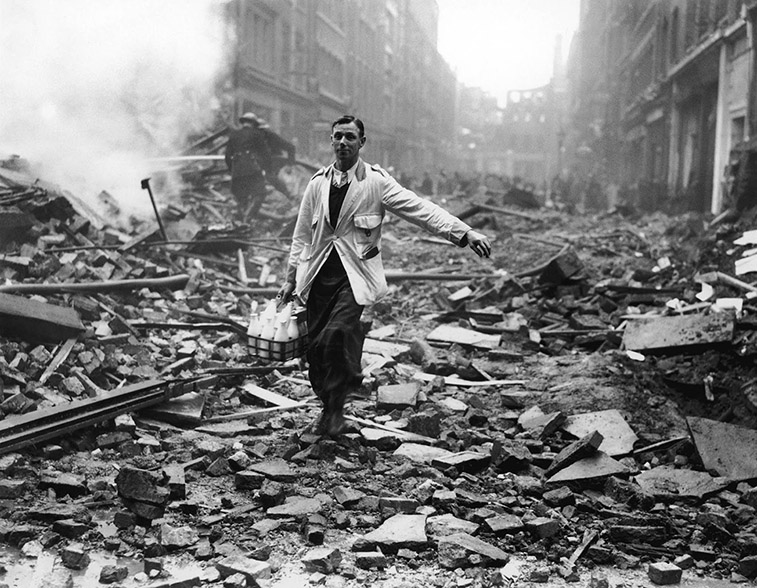 Fred Morley, The London Milkman iconic photograph, rarehistoricalphotosdotcom