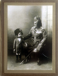 title: General Amar Singh of Kanota and boy, 'The Other Way of Seeing' exhibition on the Indian Way of Visualising in Photography, ows004