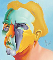 course: I Can See, chapter: Art Classes, lesson: Self Portraits, artist: Philip Akkerman