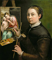 course: I Can See, chapter: Art Classes, lesson: Self Portraits, artist: Sofonisba Anguissola