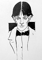 course: I Can See, chapter: Art Classes, lesson: Self Portraits, artist: Aubrey Vincent BEARDSLEY