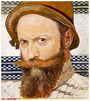 course: I Can See, chapter: Art Classes, lesson: Self Portraits, artist: Ernest Bieler