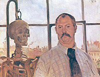 course: I Can See, chapter: Art Classes, lesson: Self Portraits, artist: Lovis Corinth