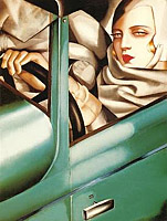course: I Can See, chapter: Art Classes, lesson: Self Portraits, artist: Tamara de Lempicka